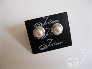 earrings victoria pearl E070S.01